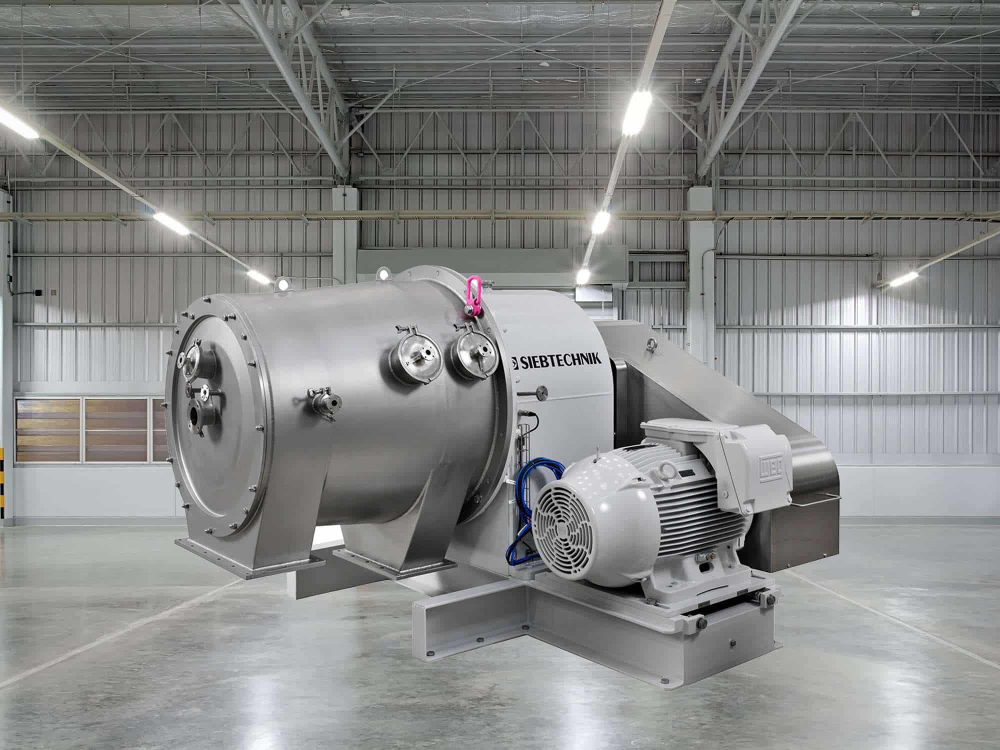 Siebtechnik industrial centrifuge serviced by Centrifuge World