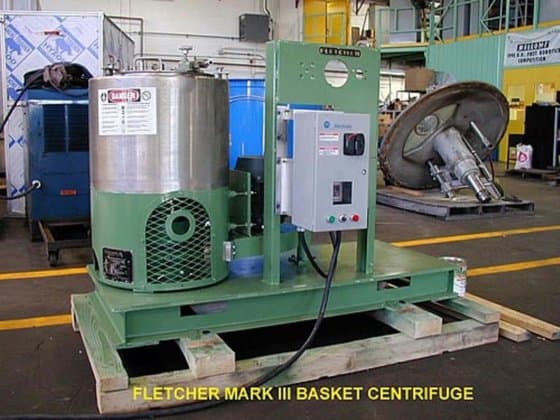 Sharples Mark III Perforate Basket Centrifuge, 316SS
