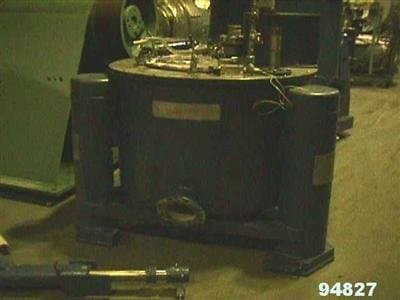 40″ x 20″ Tolhurst 316SS Bottom-Discharge Basket Centrifuge