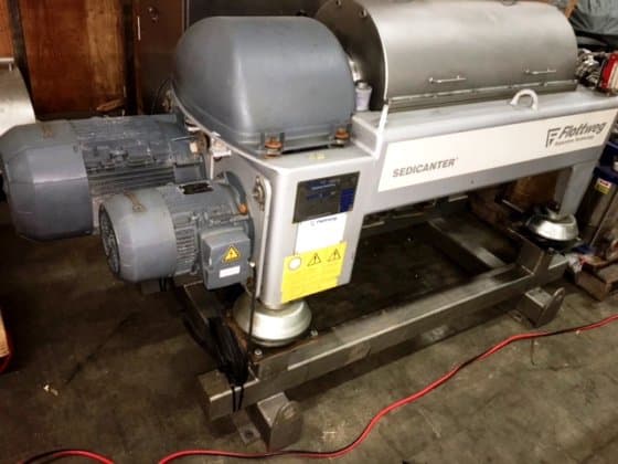 Flottweg S3E-3/408 Sedicanter Centrifuge, 316SS