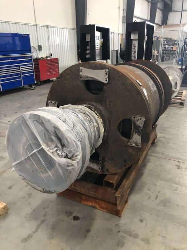 Centrifuge field service work