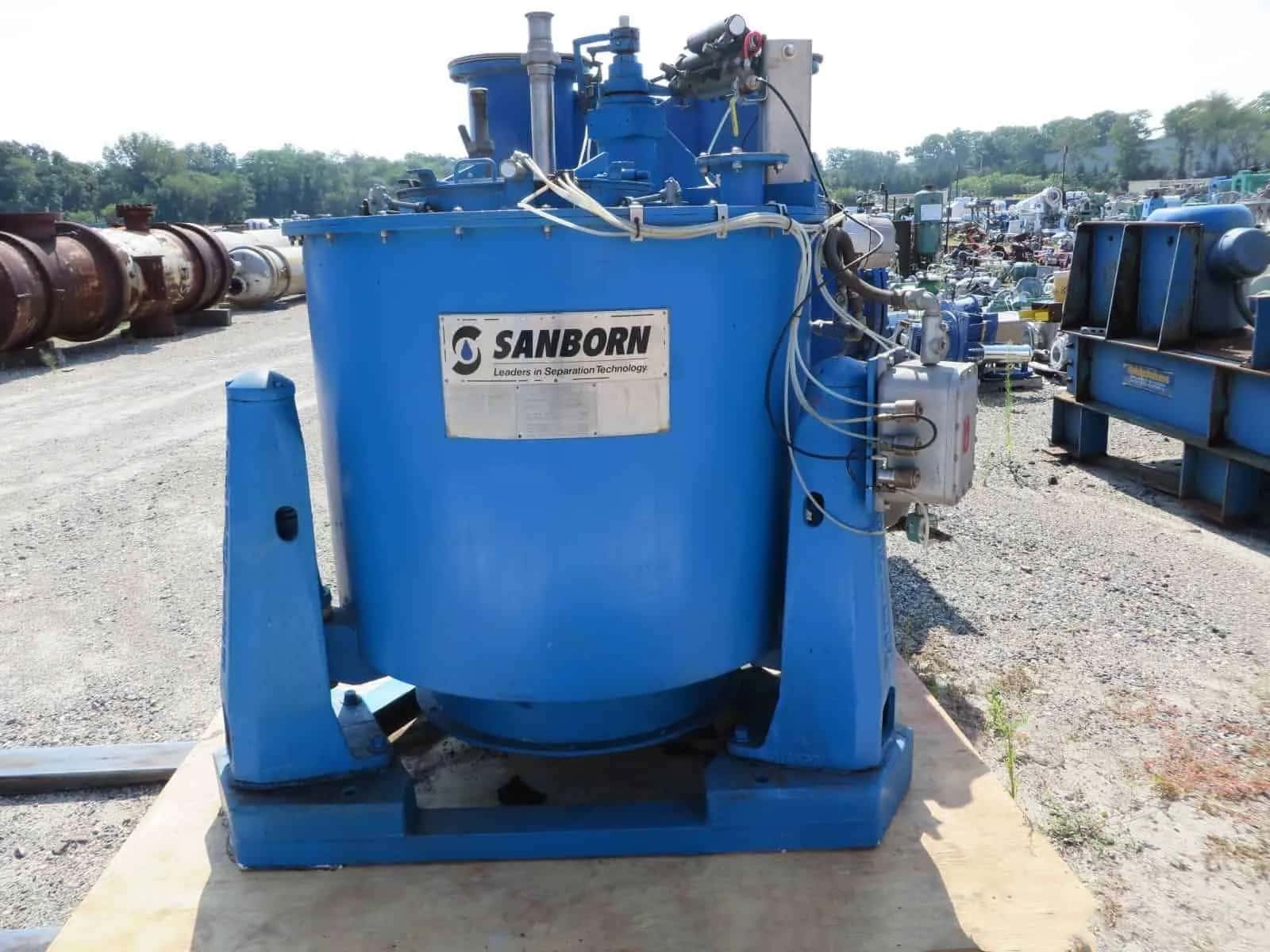 Sanborn basket centrifuge