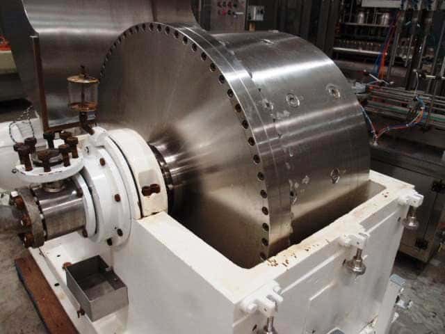 Podbielniak centrifuge rotor detail at Centrifuge World