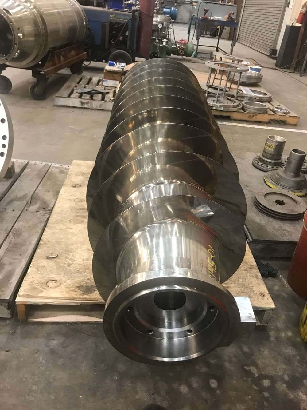 Refurbished decanter scroll conveyor